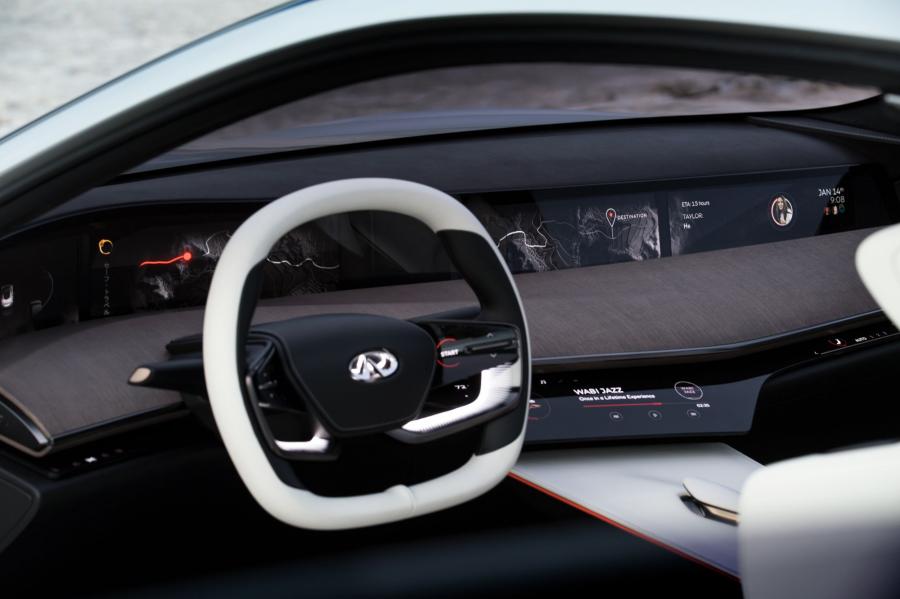 Торпедо Infiniti Q Inspiration Concept 2018 года  (фото 46 из 60)